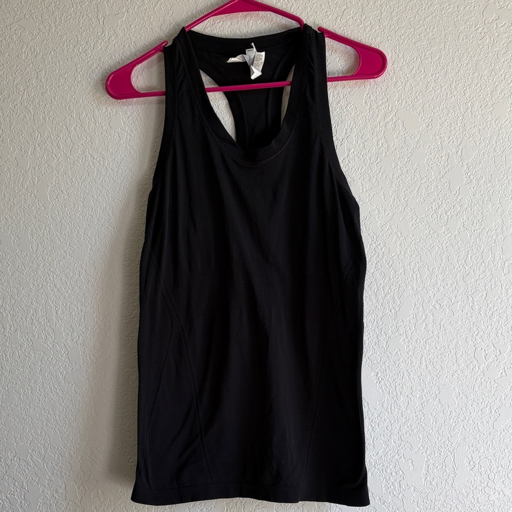Athleta Black Racerback Tank Top - Sleek Active Layer